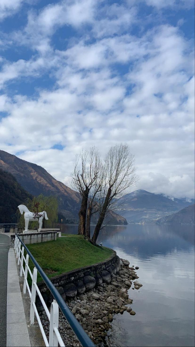 Willa Casa Berlai, Bilocale Sul Lago Pisogne Zewnętrze zdjęcie